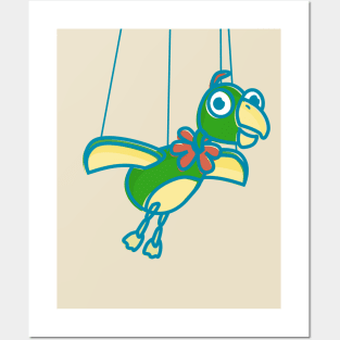 Potty the Parrot Posters and Art